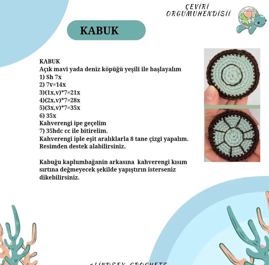 Kaplumbağa Amigurumi Yapımı (1/9)