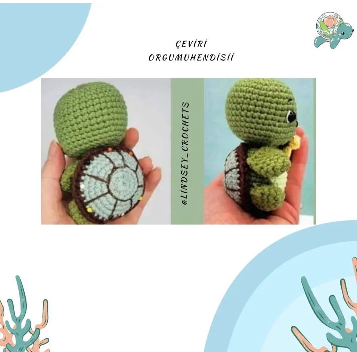 Kaplumbağa Amigurumi Yapımı (1/9)