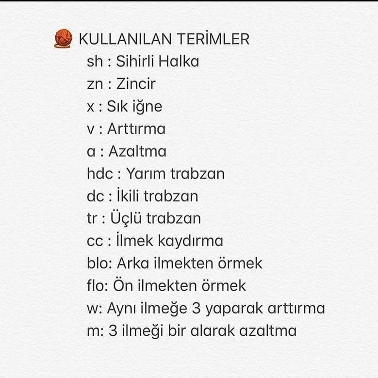Kırmızı Biber Amigurumi Tarifi