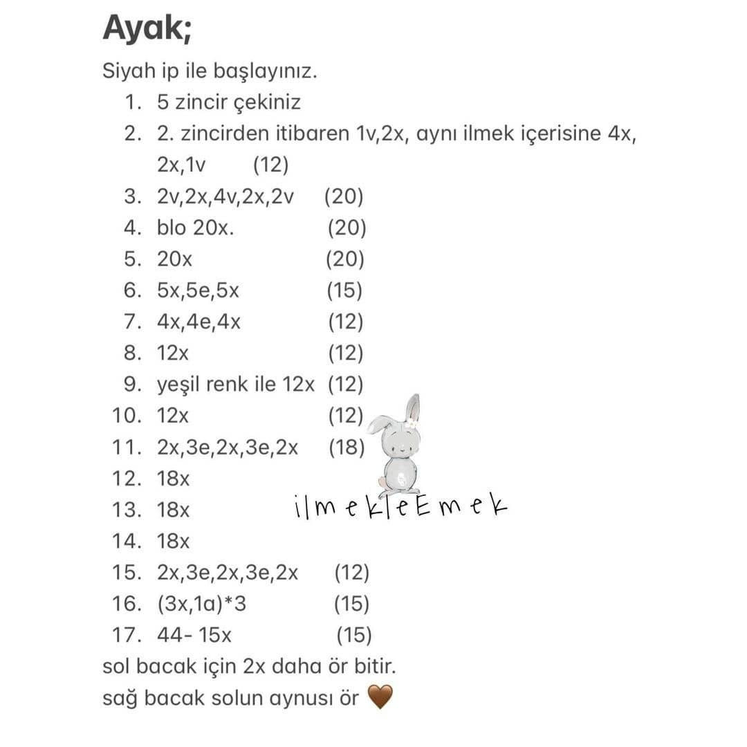 Küçük Prens Amigurumi Şeması