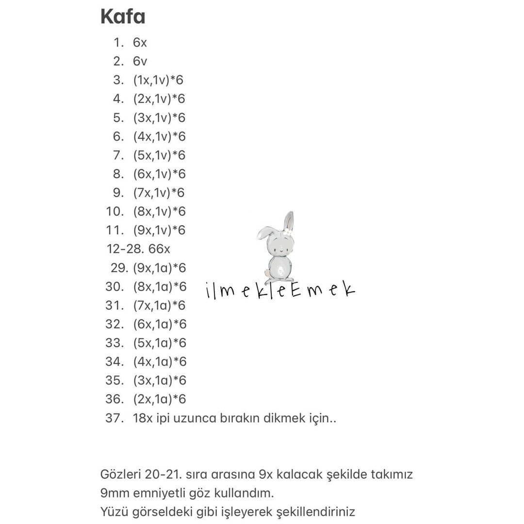 Küçük Prens Amigurumi Şeması