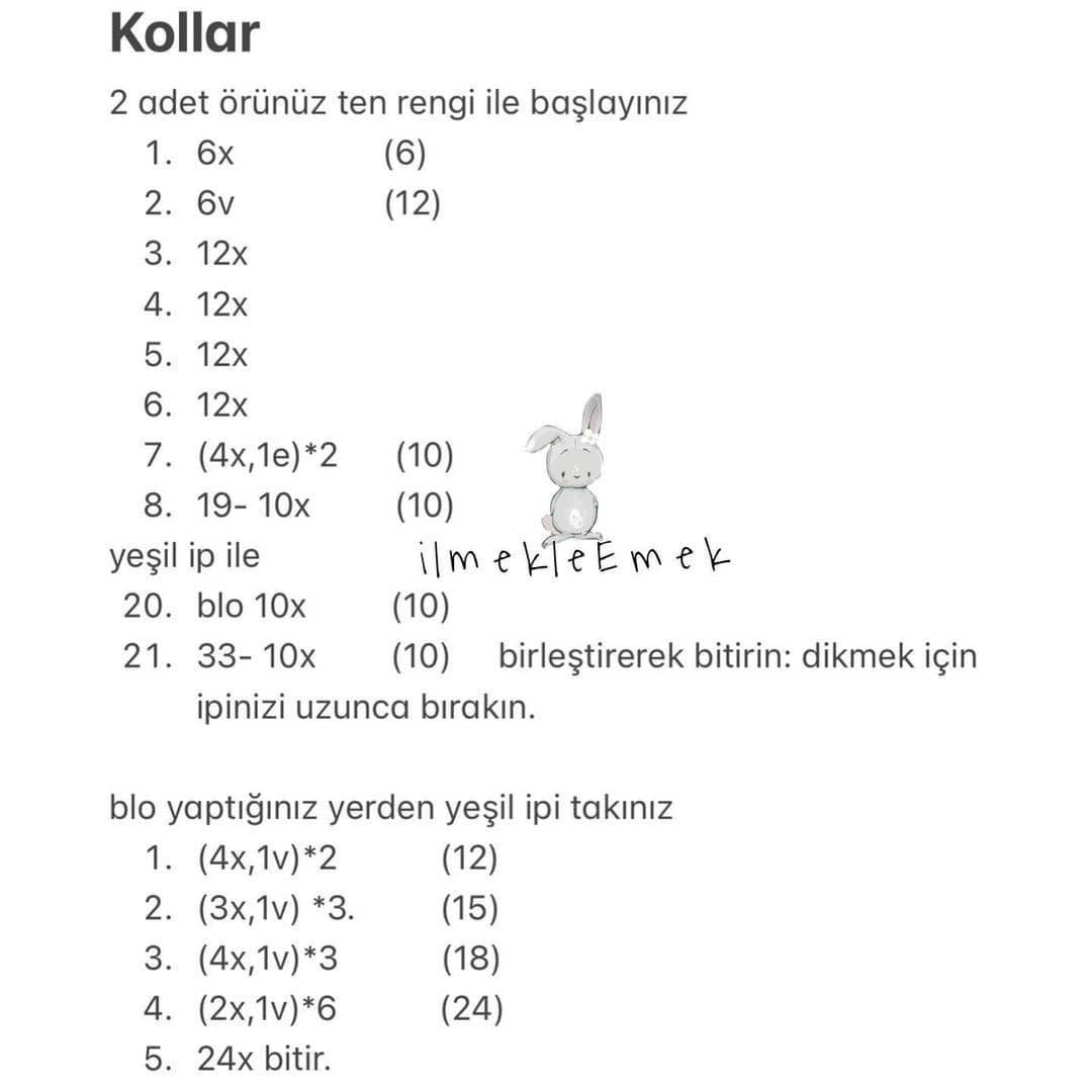 Küçük Prens Amigurumi Şeması
