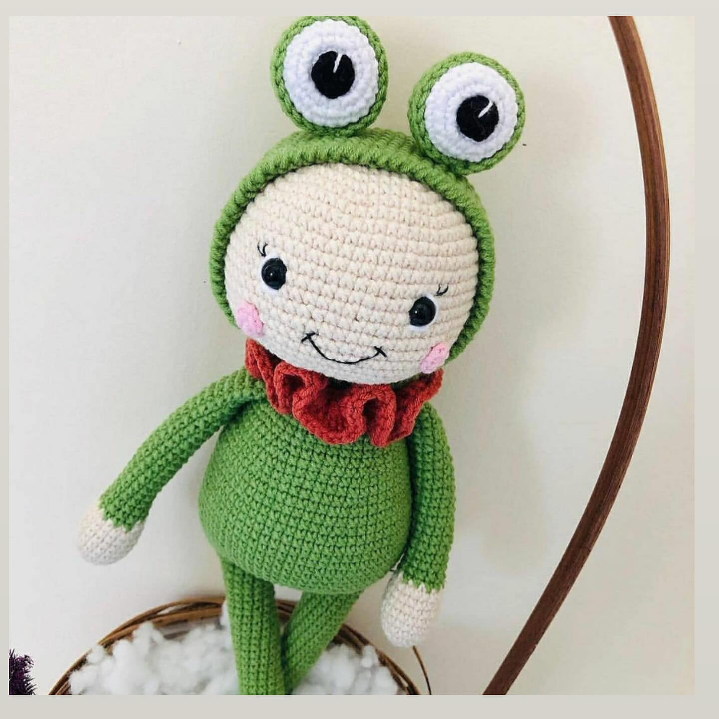 Kurbağa Bebek Amigurumi Şeması