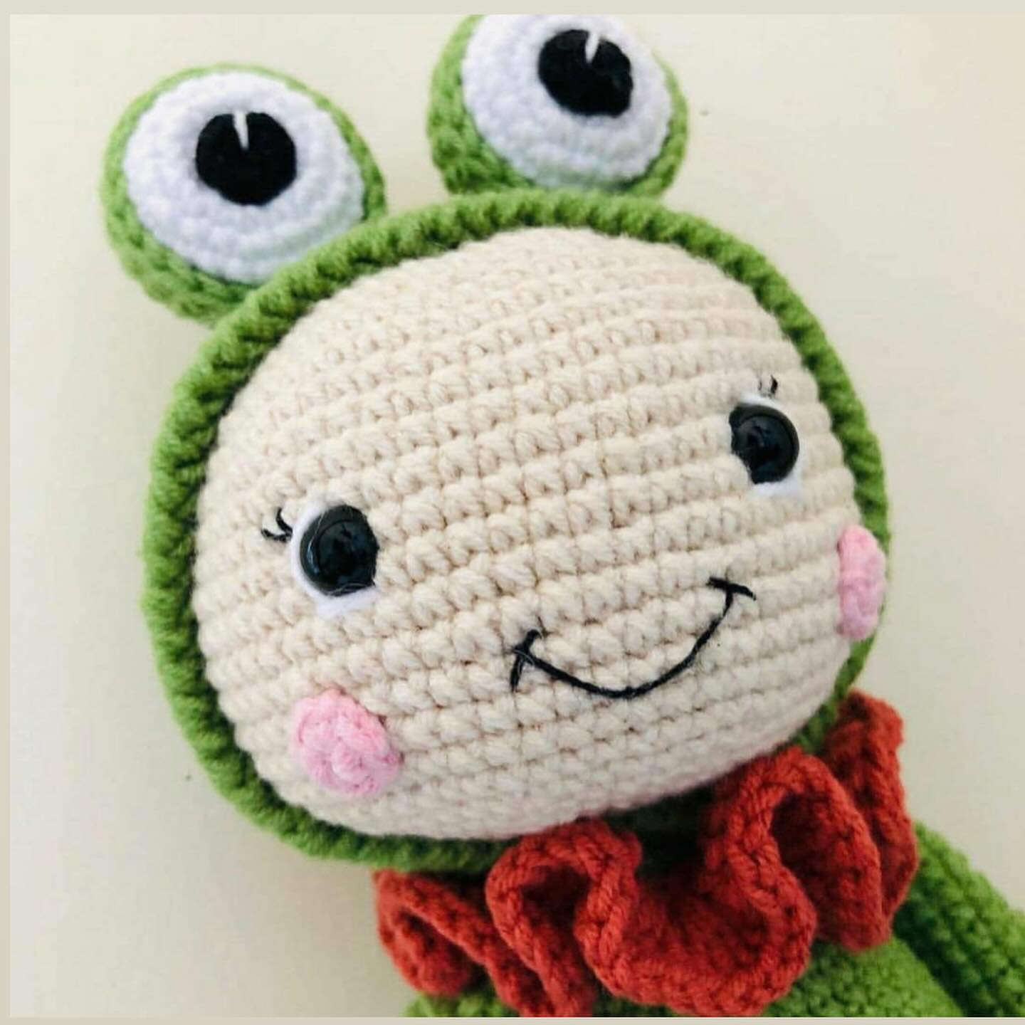 Kurbağa Bebek Amigurumi Şeması