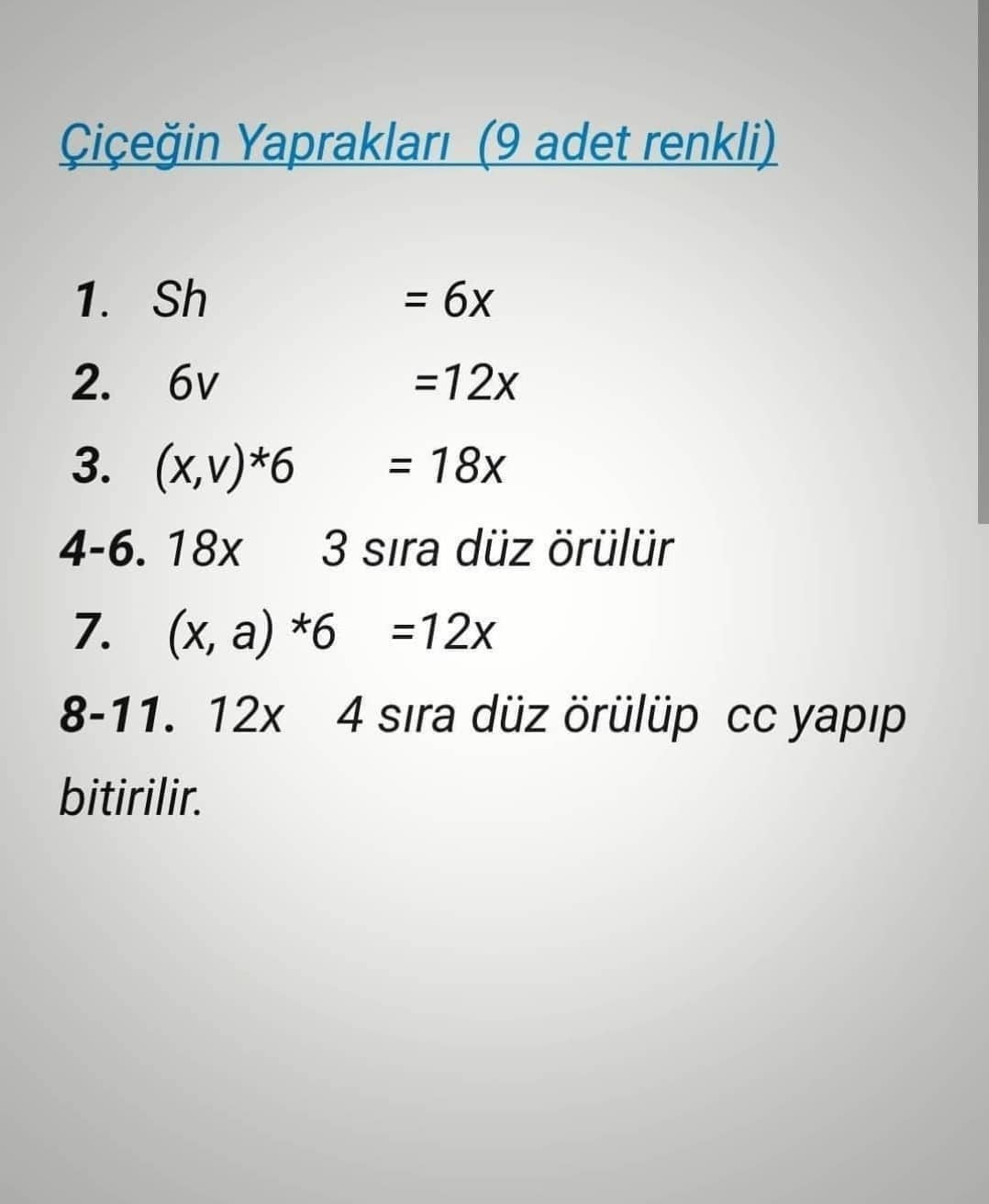 Kutululu Çiçek İğnelik Tığ İşi Tarifi