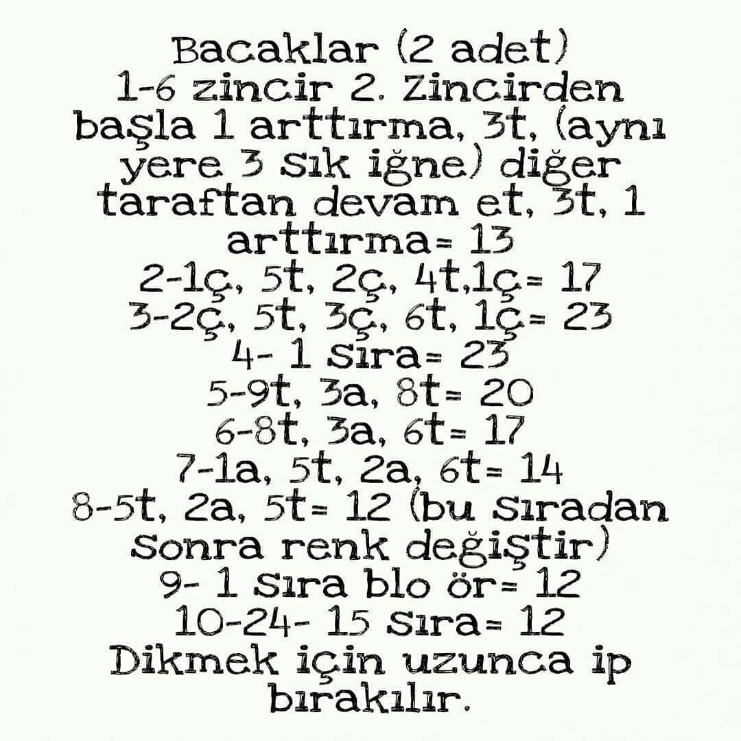 Lila Bebek Çıngırak: Tığ İşi Şeması