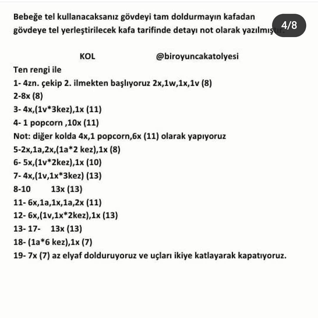 LOL Sürpriz Bebek Tığ İşi Şeması