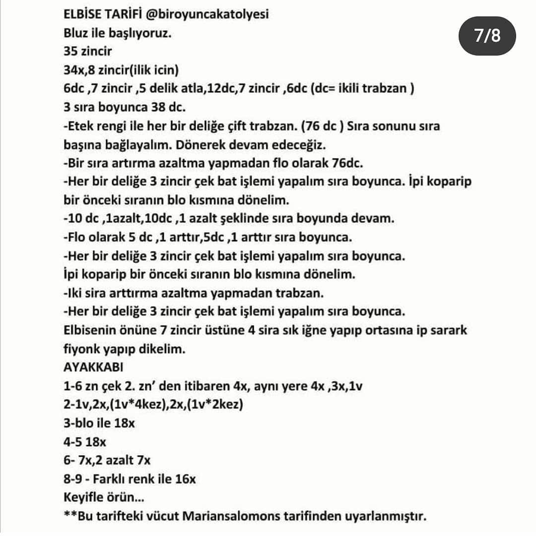 LOL Sürpriz Bebek Tığ İşi Şeması