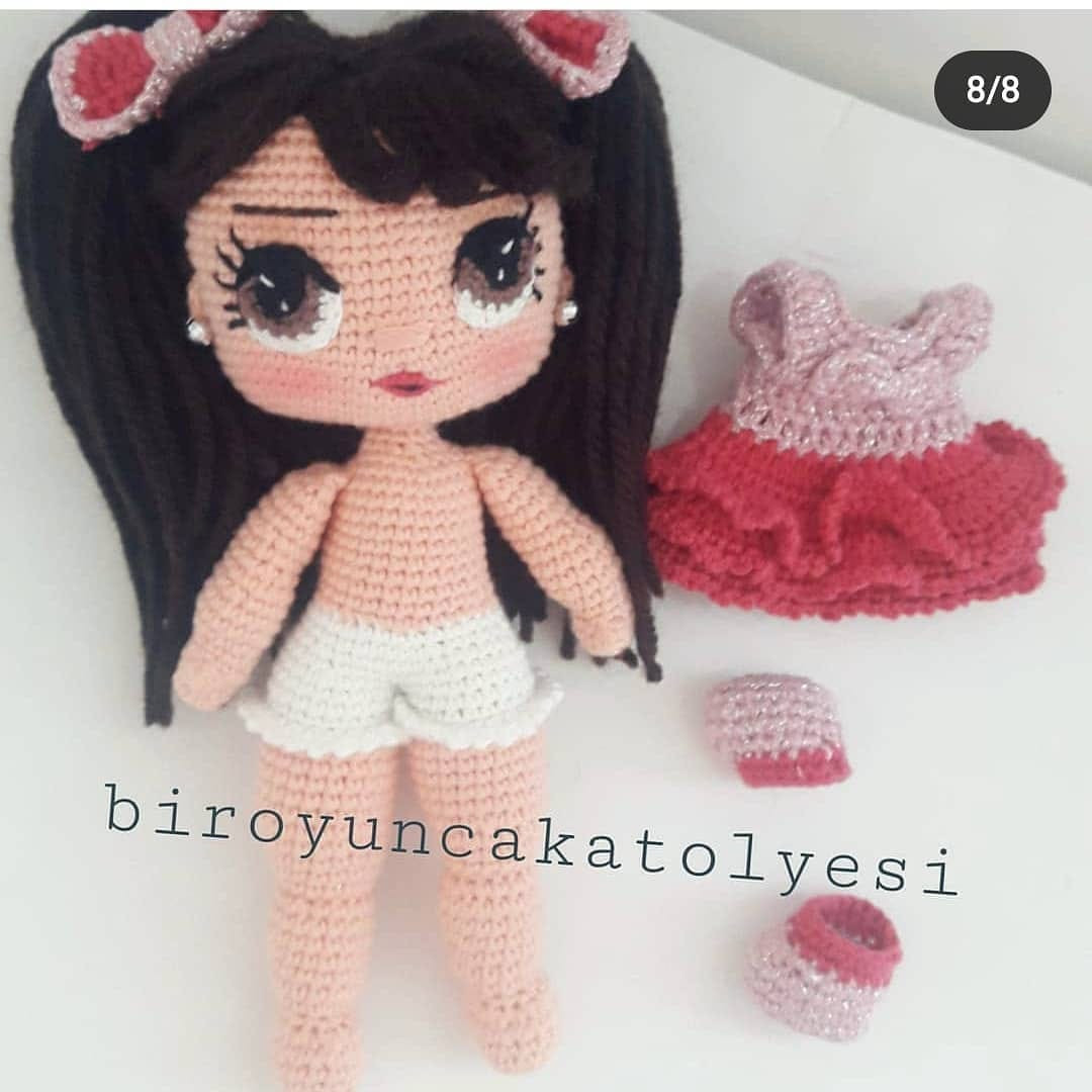 LOL Sürpriz Bebek Tığ İşi Şeması