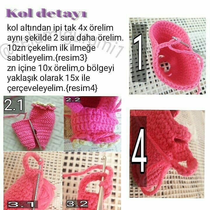 MALES BEBEK AMIGURUMI ŞEMASI