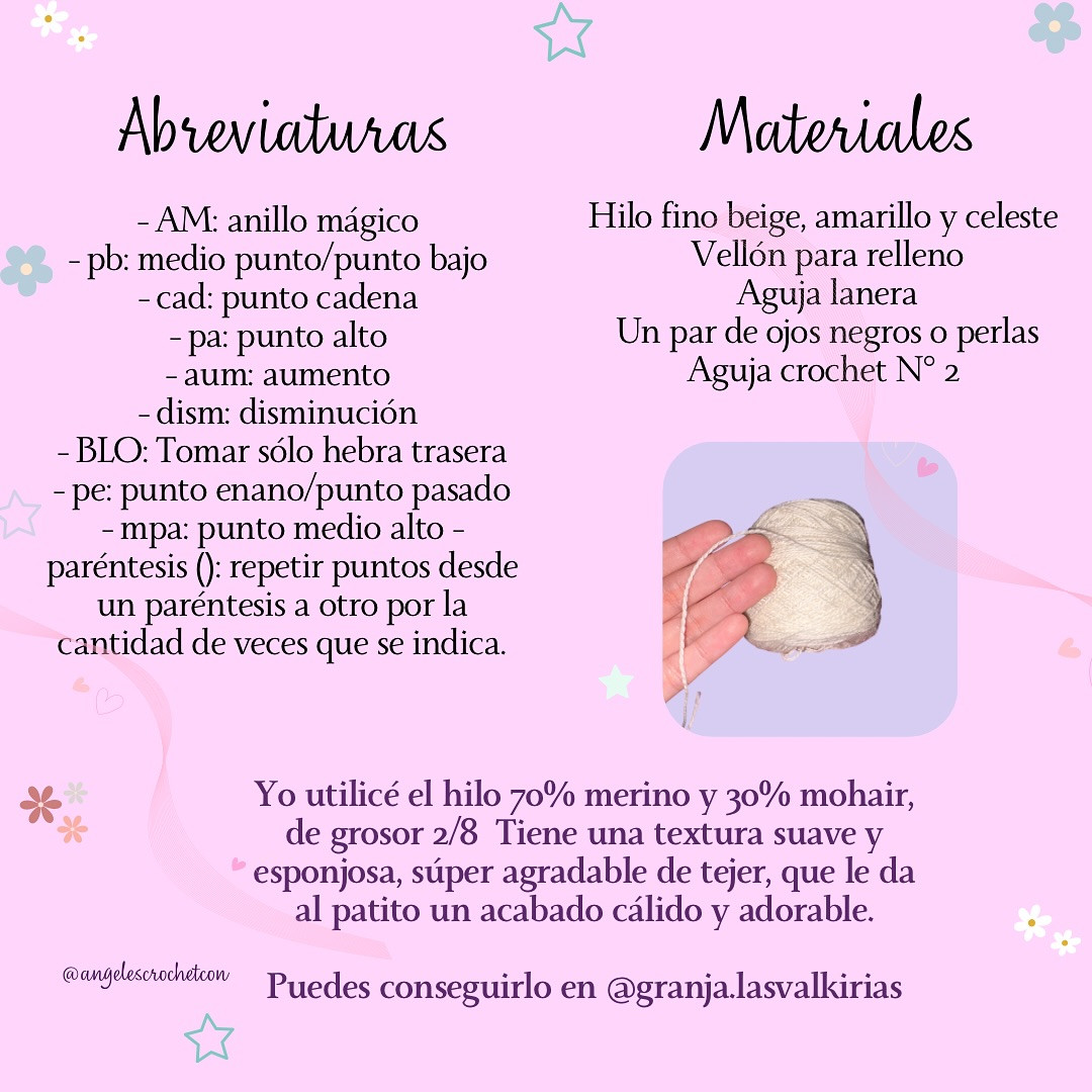 Marciel - El Patito Viajero: Patrón de Crochet Gratis