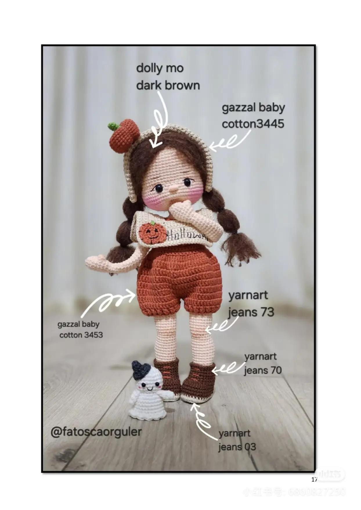 Maya Doll Crochet Pattern: Celebrate New Year and Halloween in Style