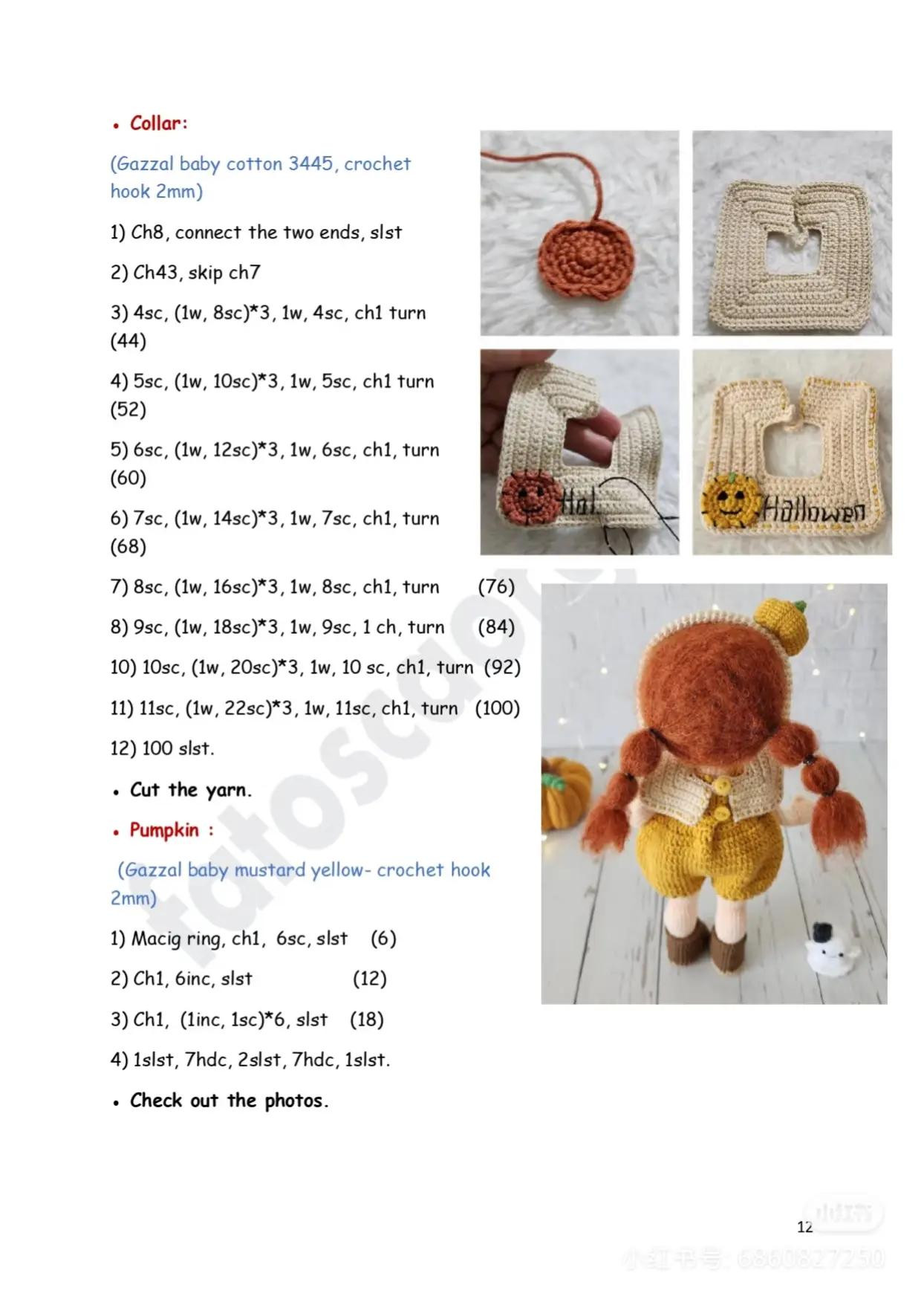 Maya Doll Crochet Pattern: Celebrate New Year and Halloween in Style