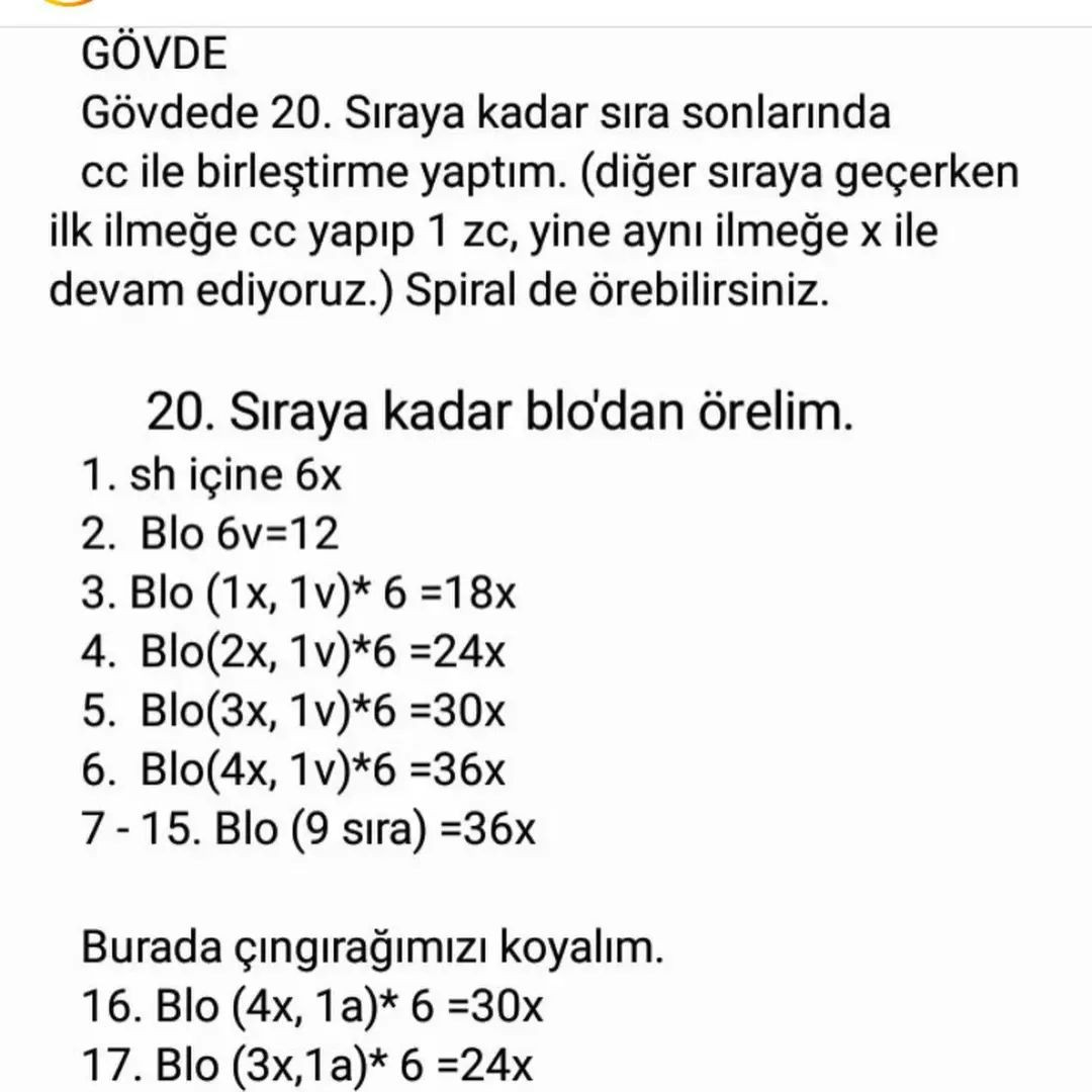 Meyveli Bebek Çıngırağı Tığ İşi Tarifi