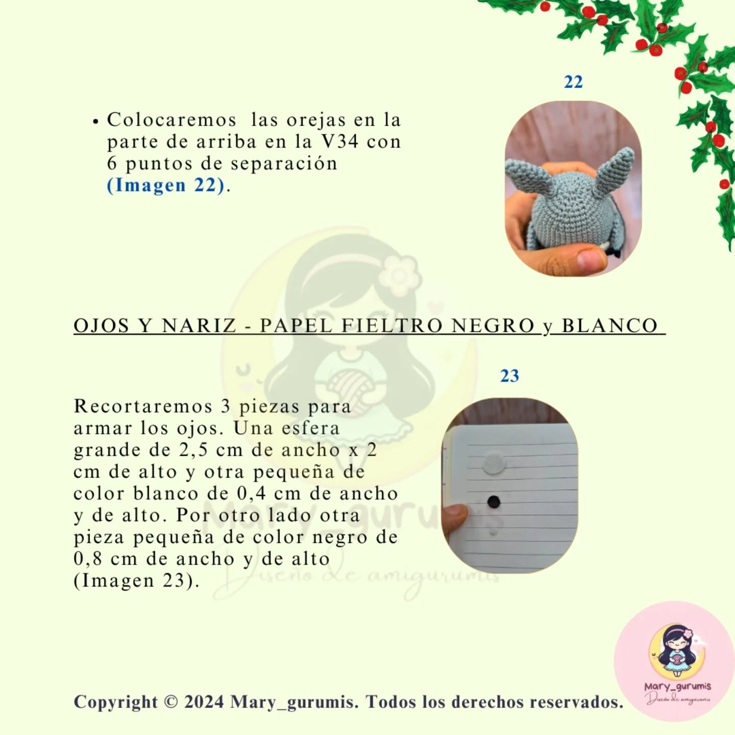 MI VECINO TOTORO: Patrón de amigurumi navideño gratuito