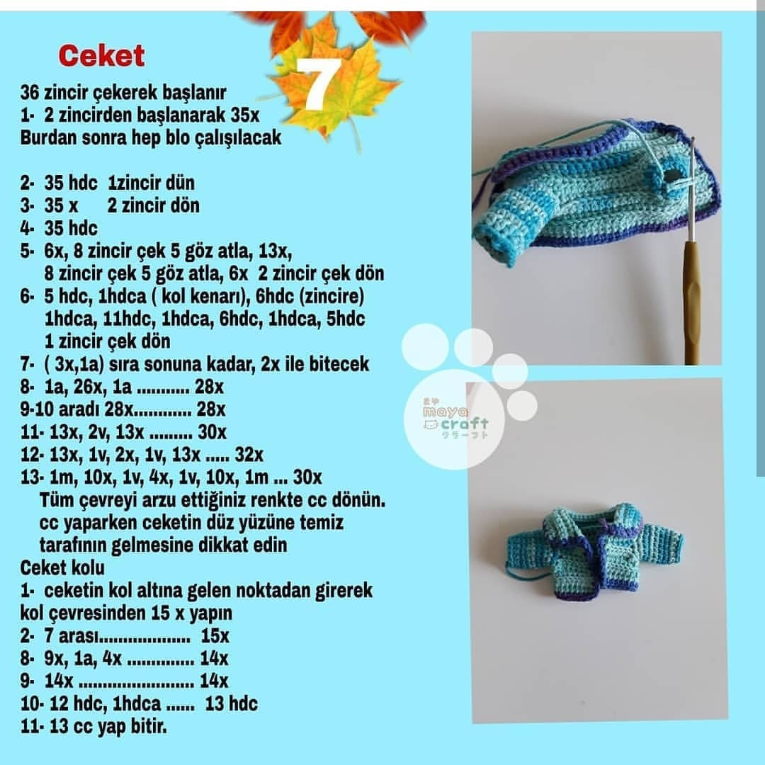 MİLA Bebek Örgü Şeması: Kıyafetler Dahil