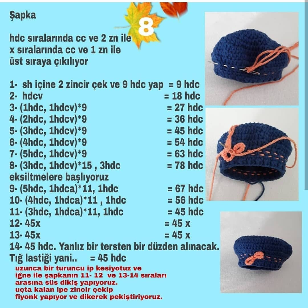 MİLA Bebek Örgü Şeması: Kıyafetler Dahil