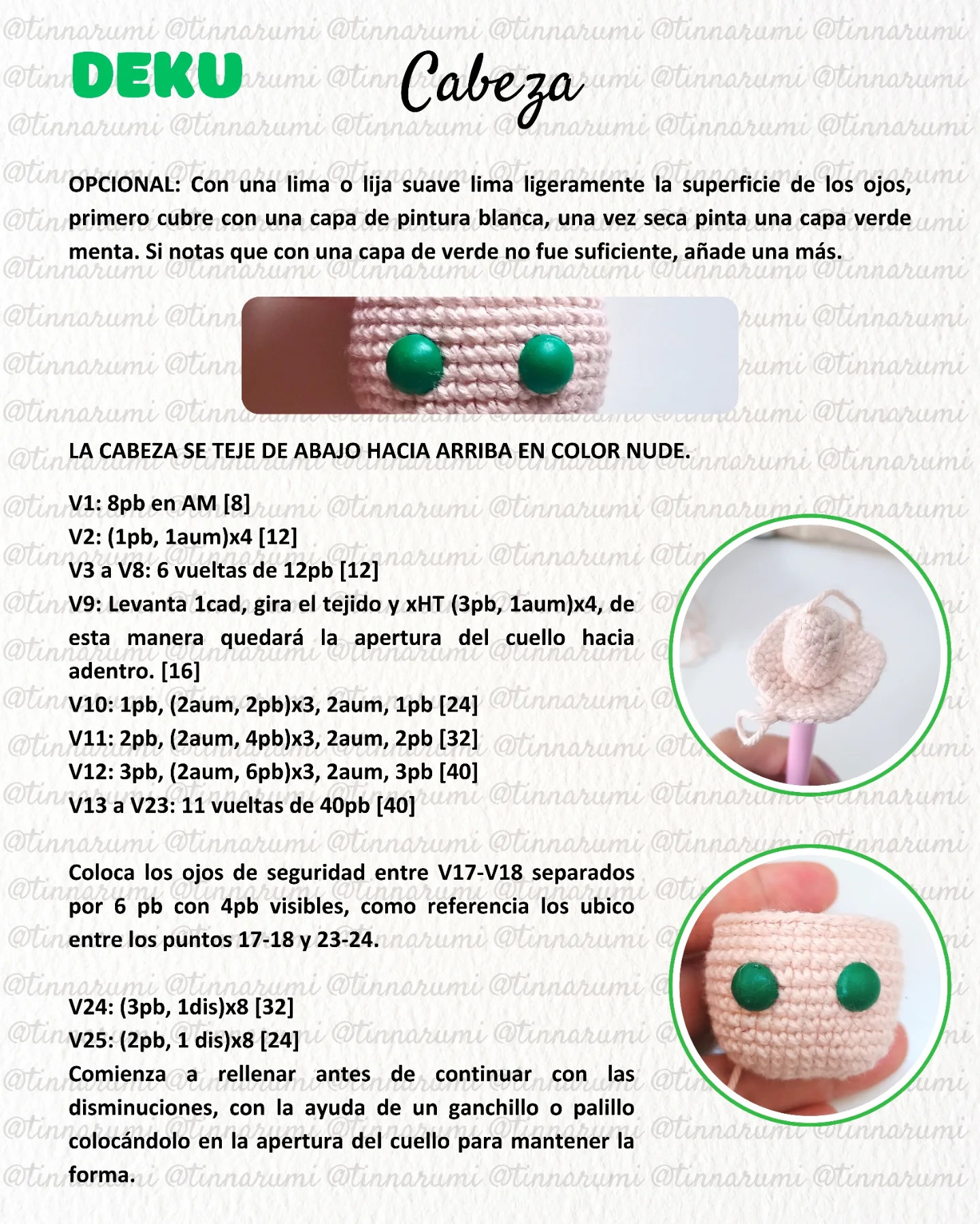 Mini Deku y Bakugo: Patrón amigurumi gratis