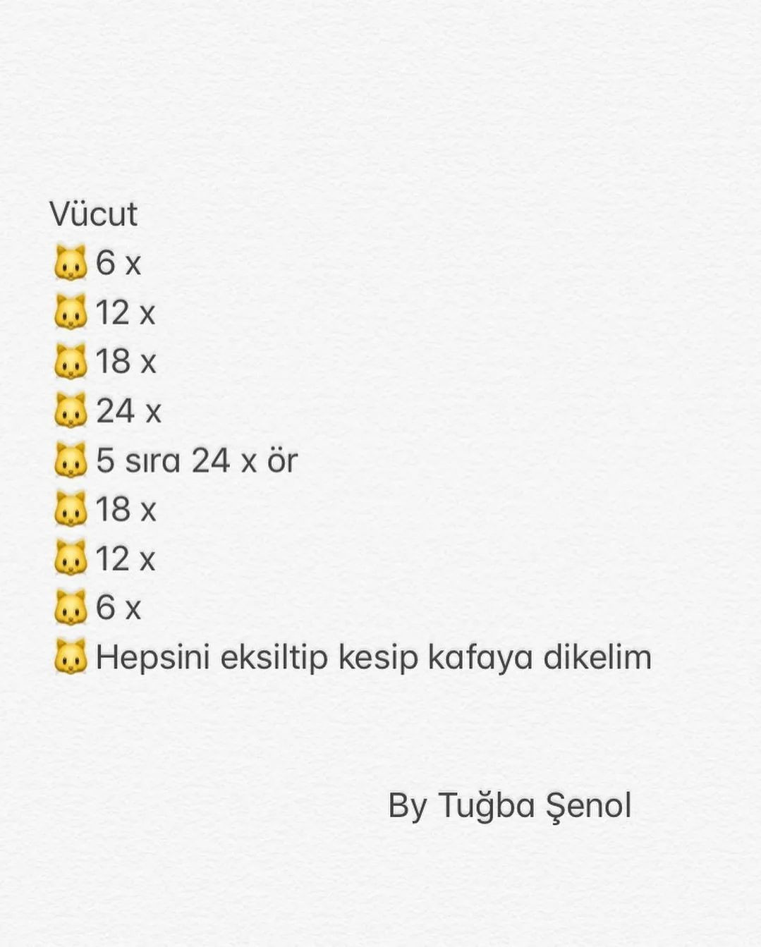 Minik Örme Kedicikler Yapımı