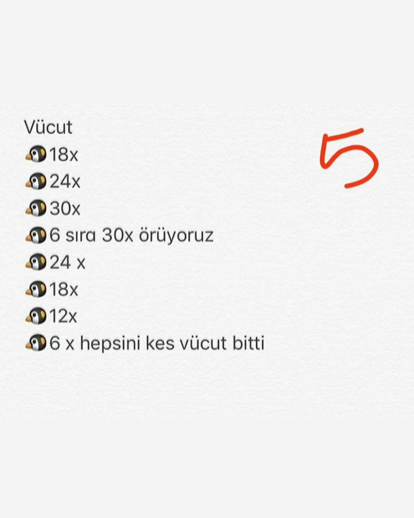 Minik Penguenler Tığ İşi Tarifi