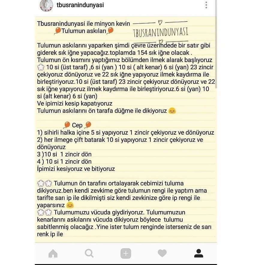 MİNION KEVİN ÖRGÜ ŞEMASI