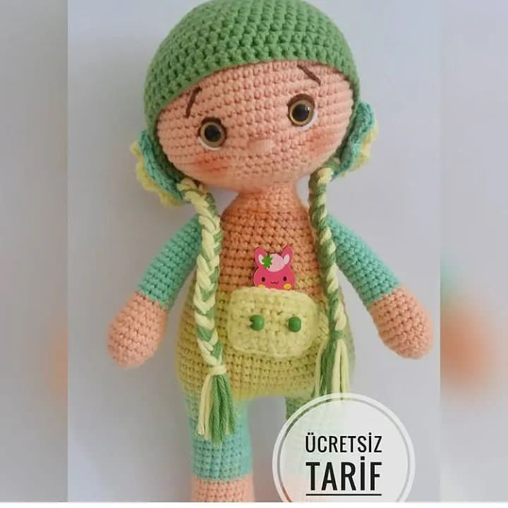 MİRAY BEBEK: ÜCRETSİZ 2. KISIM AMİGURUMİ TARİFİ