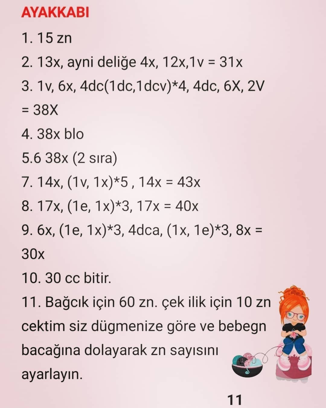 MİRAY BEBEK: ÜCRETSİZ 2. KISIM AMİGURUMİ TARİFİ