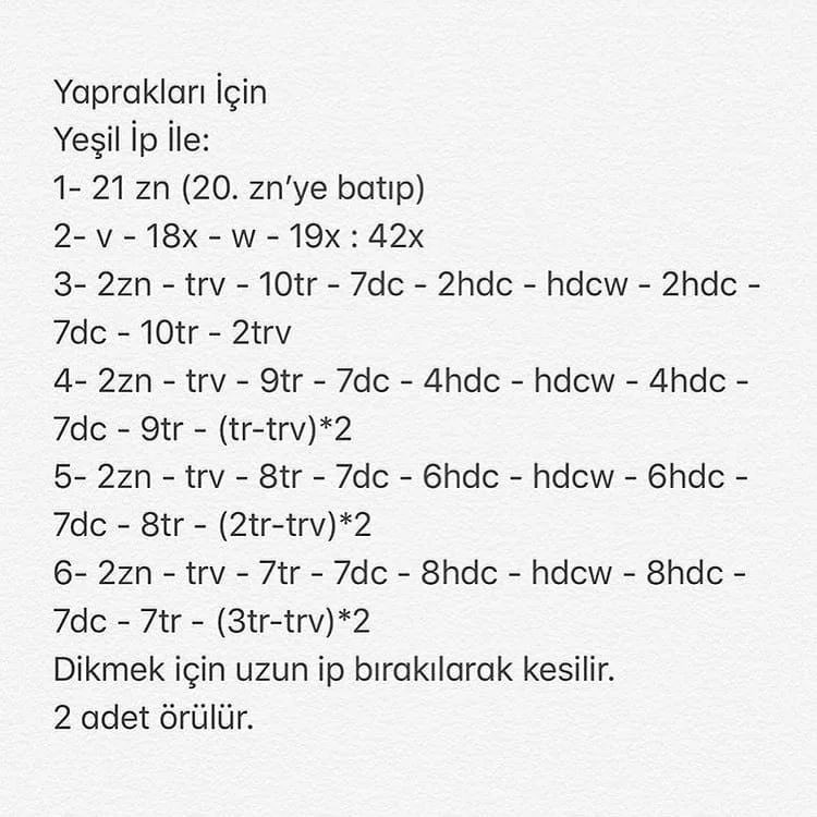 Mısır Amigurumi Yapımı
