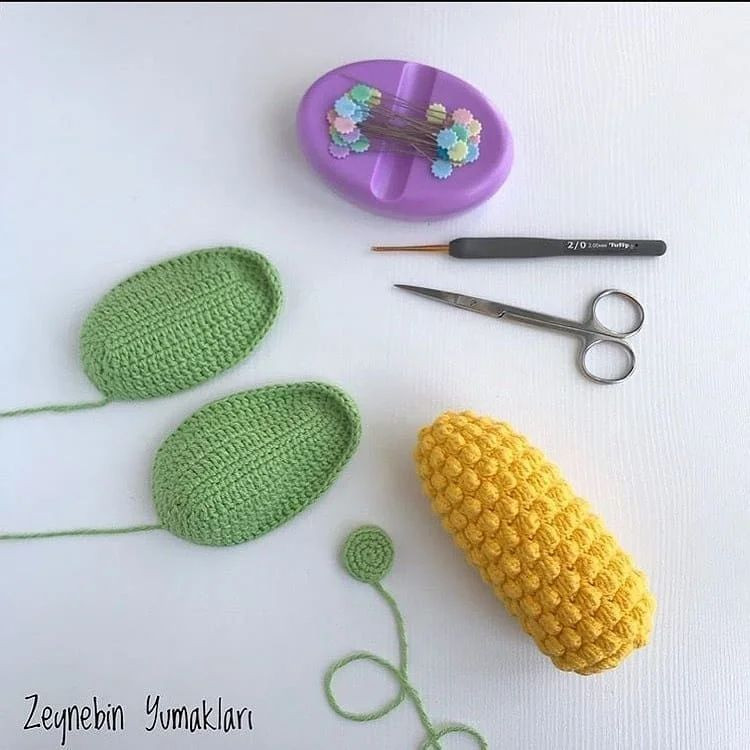 Mısır Amigurumi Yapımı