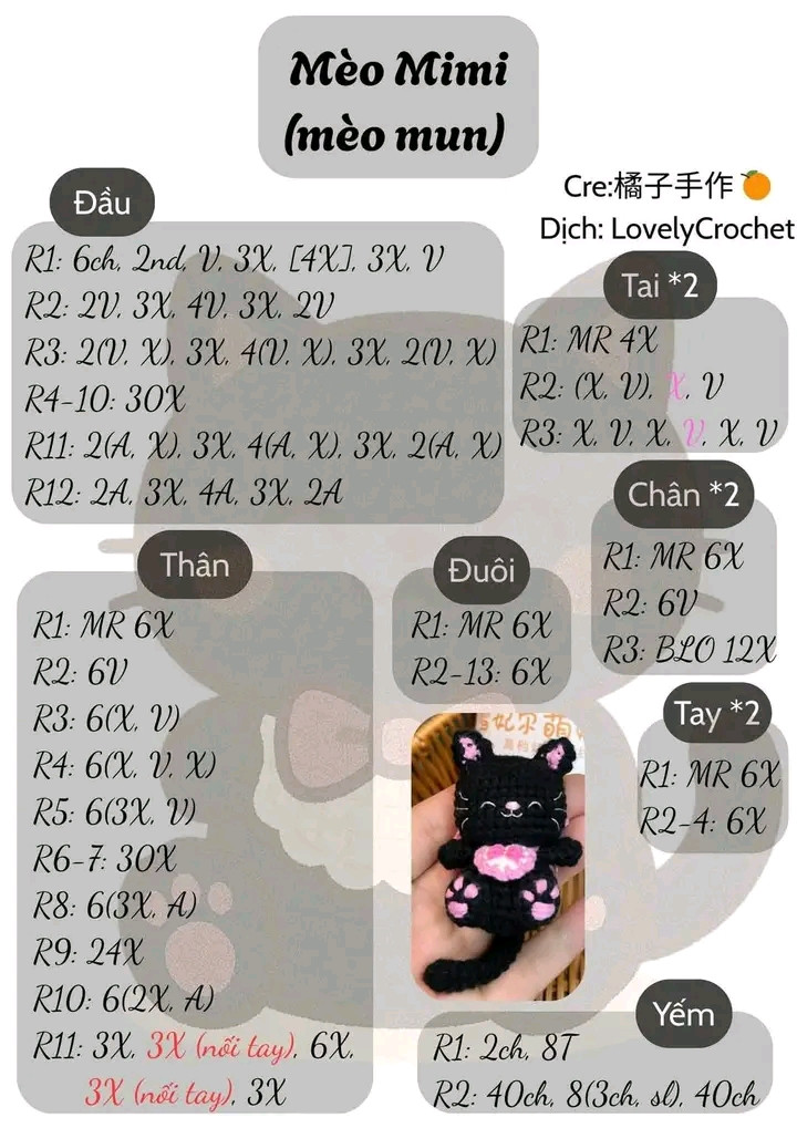 móc khóa mèo con