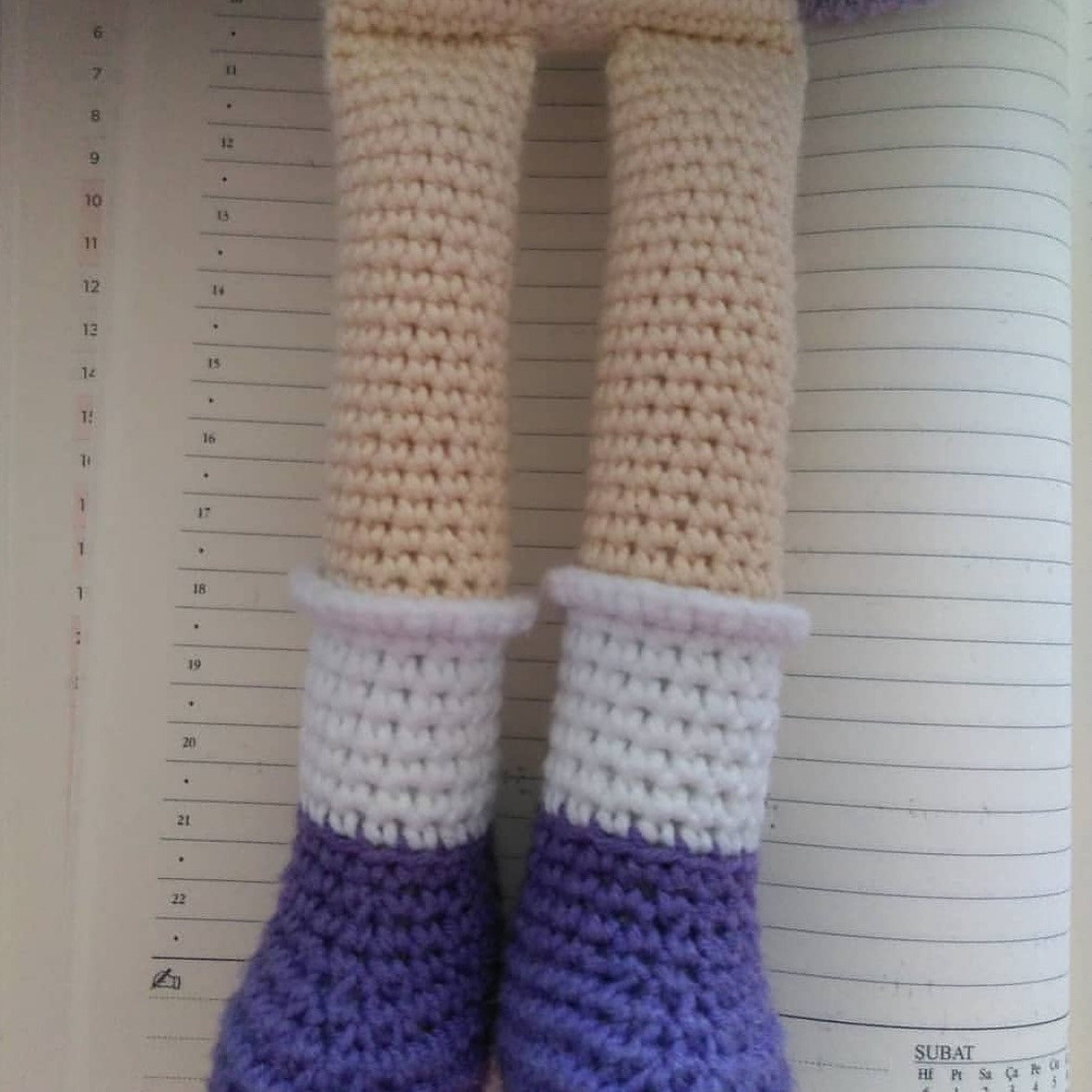 Mona Girl Amigurumi: Ücretsiz Yapım Şeması