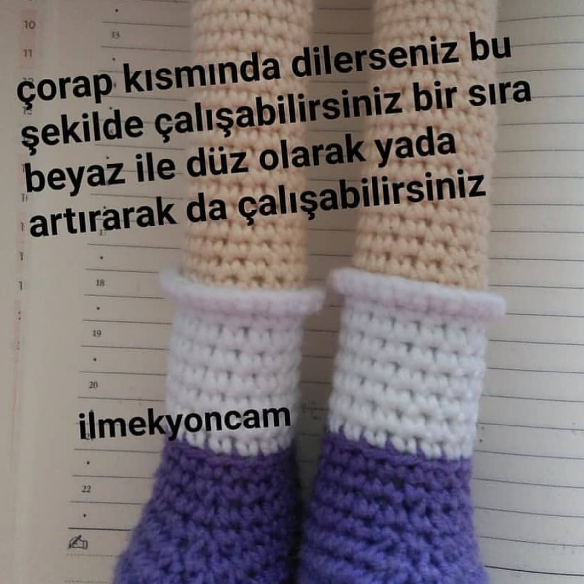 Mona Girl Amigurumi: Ücretsiz Yapım Şeması