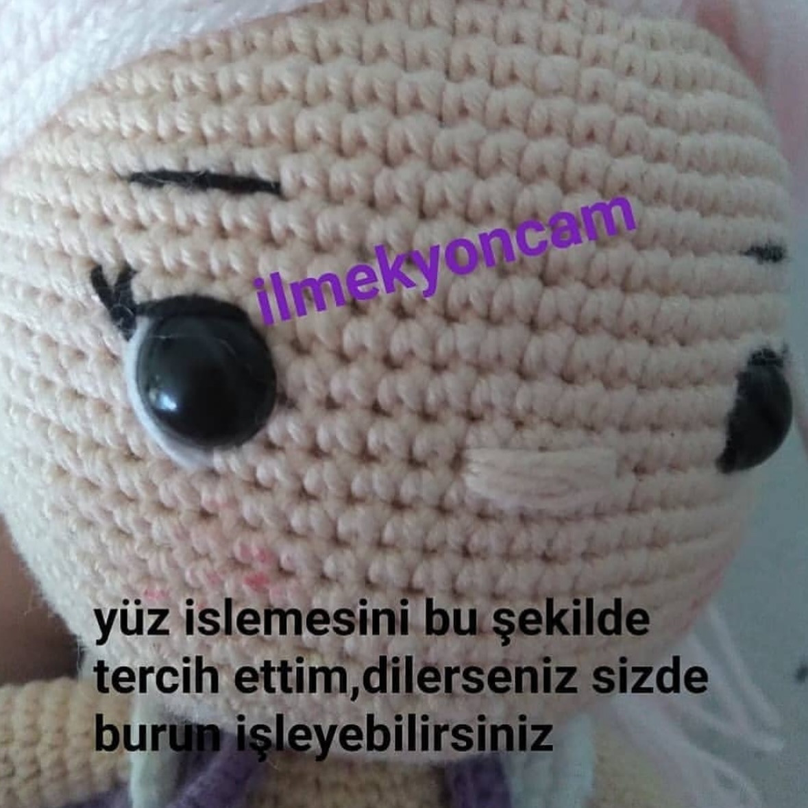 Mona Girl Amigurumi: Ücretsiz Yapım Şeması