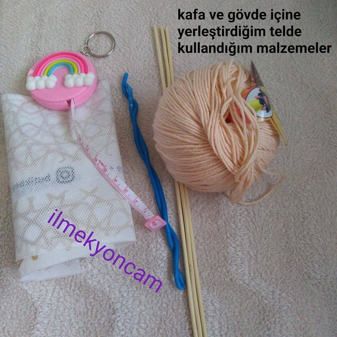 Mona Girl Amigurumi: Ücretsiz Yapım Şeması