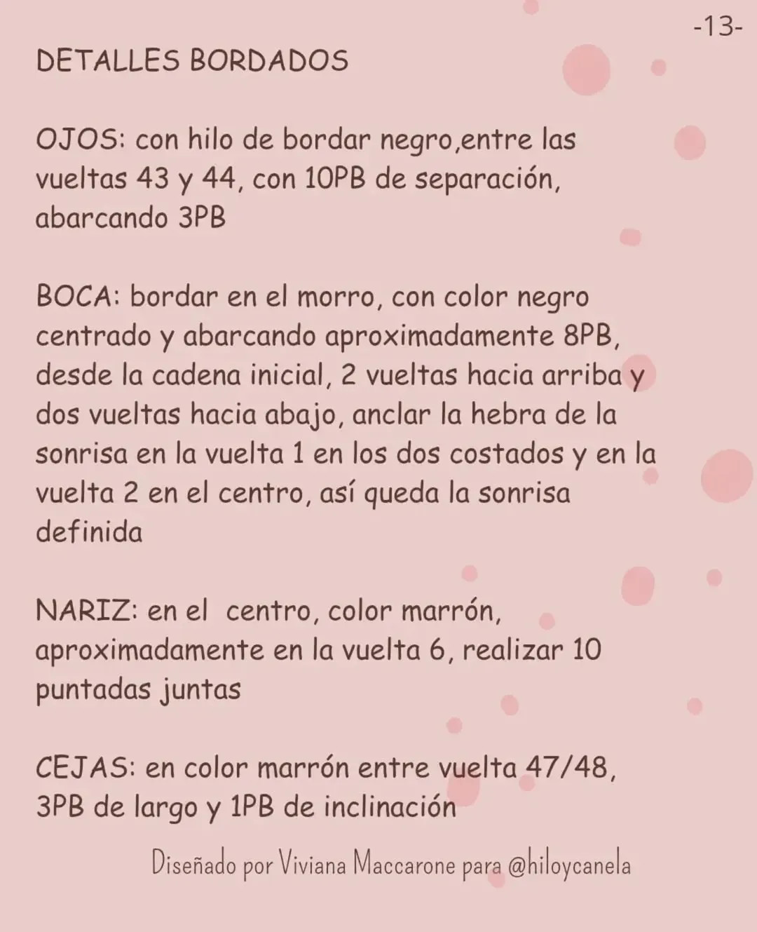 Monita bailarina: Patrón de crochet gratuito - Parte 1
