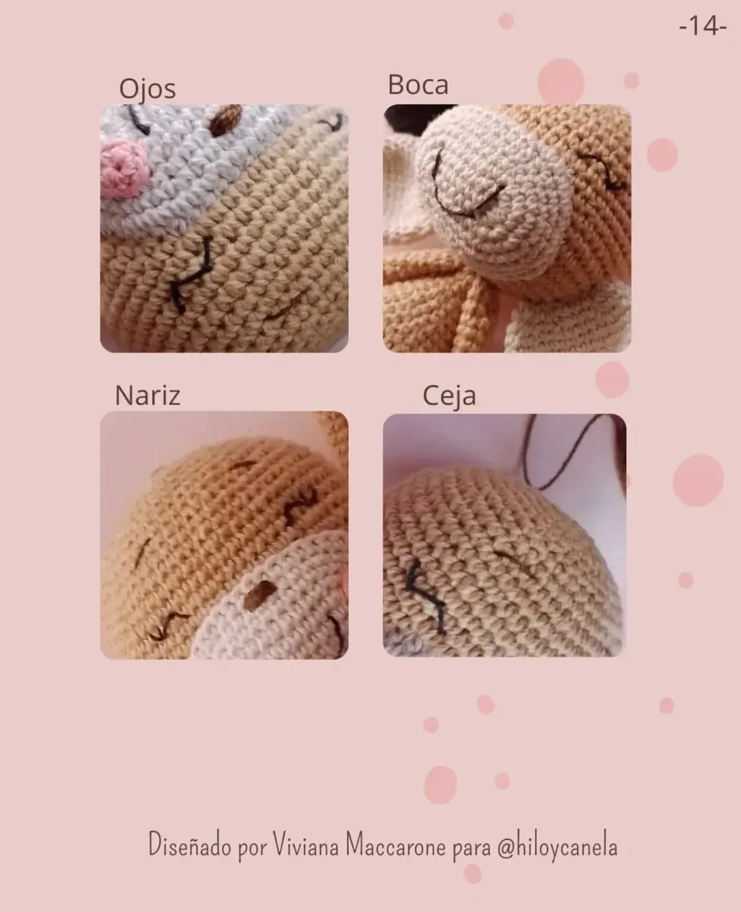 Monita bailarina: Patrón de crochet gratuito - Parte 1