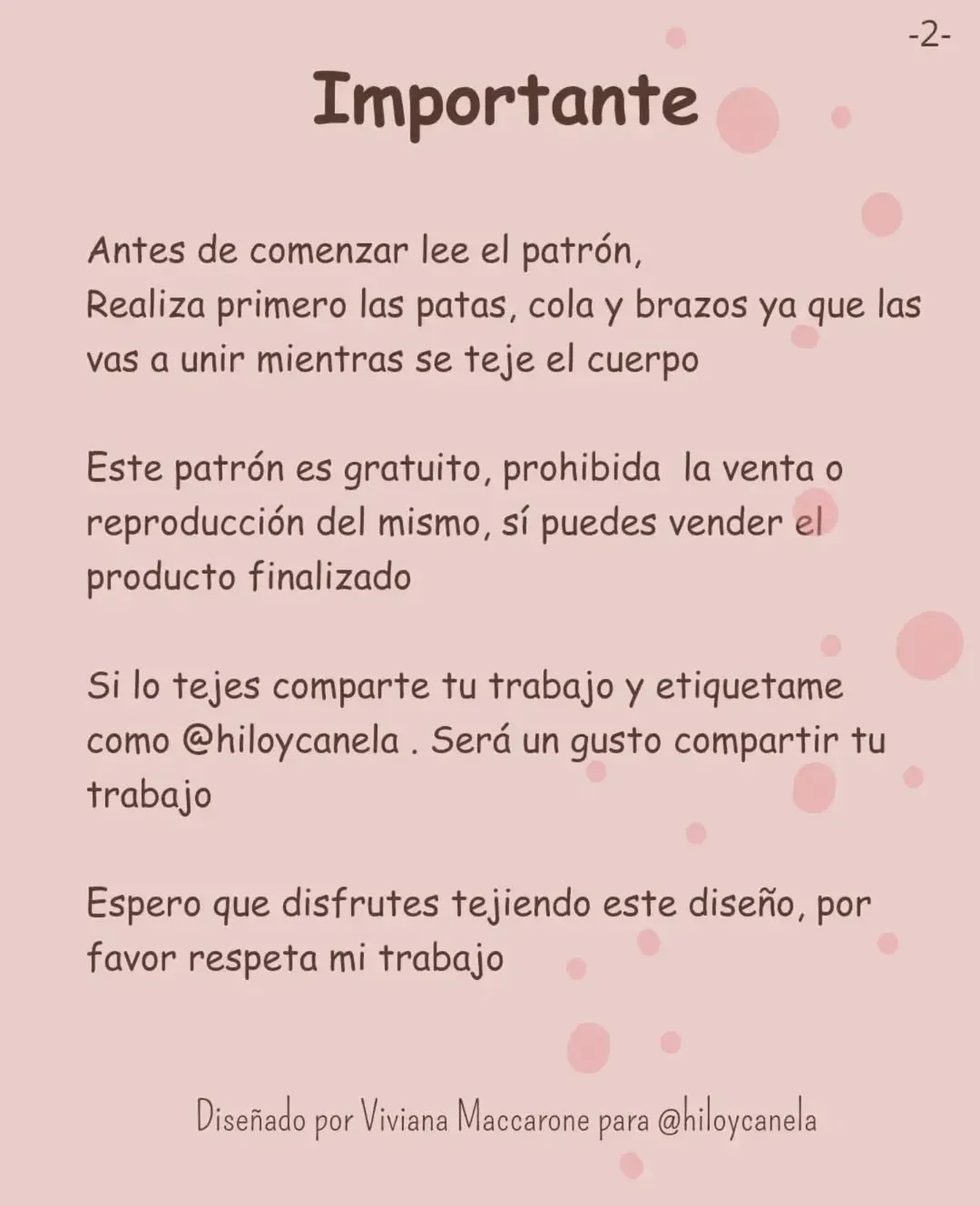 Monita bailarina: Patrón de crochet gratuito - Parte 1