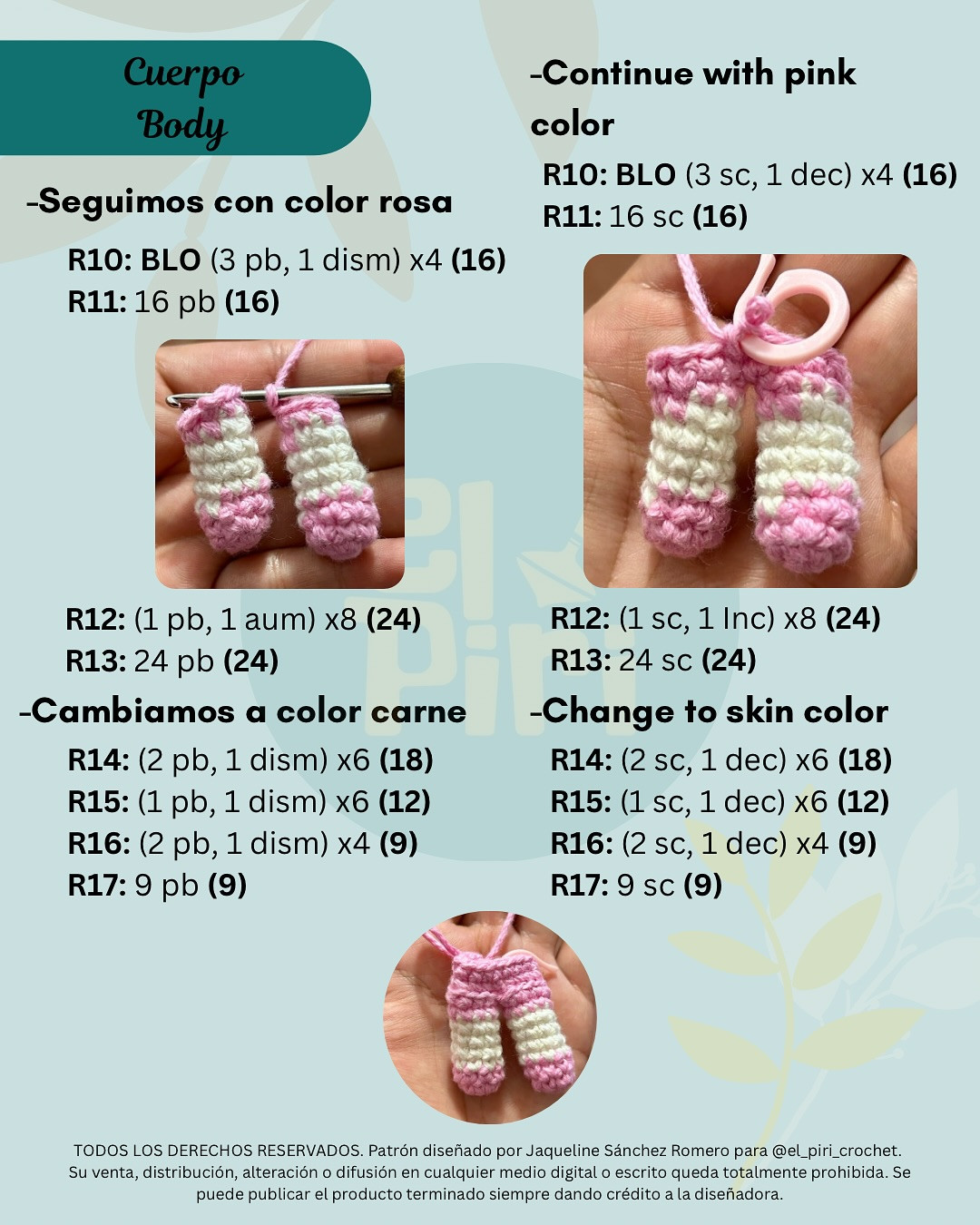 Muneca Ballerina Capuchina: Patrón Gratuito
