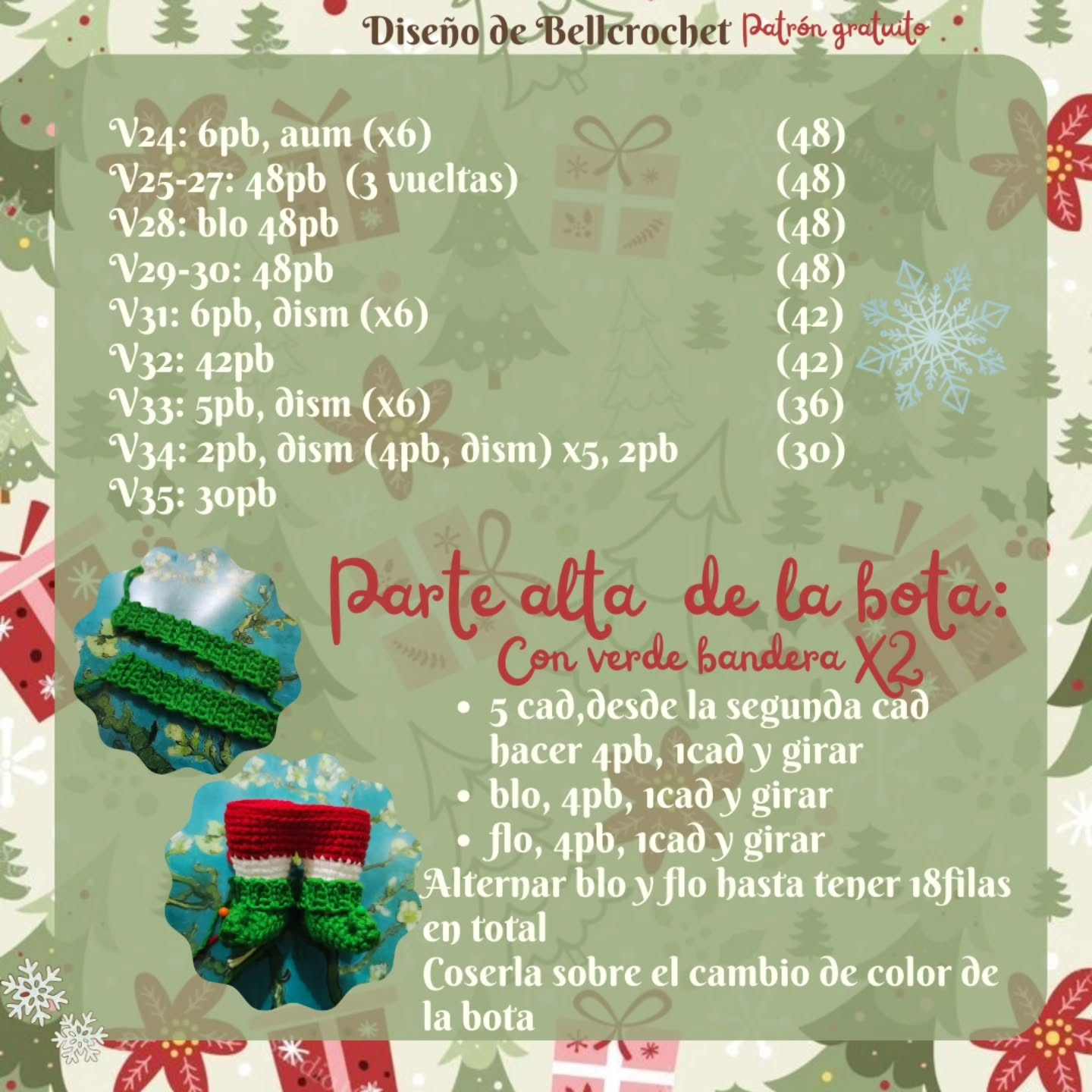 Muneca Hello Kitty Navidad: Patrón Crochet Gratis