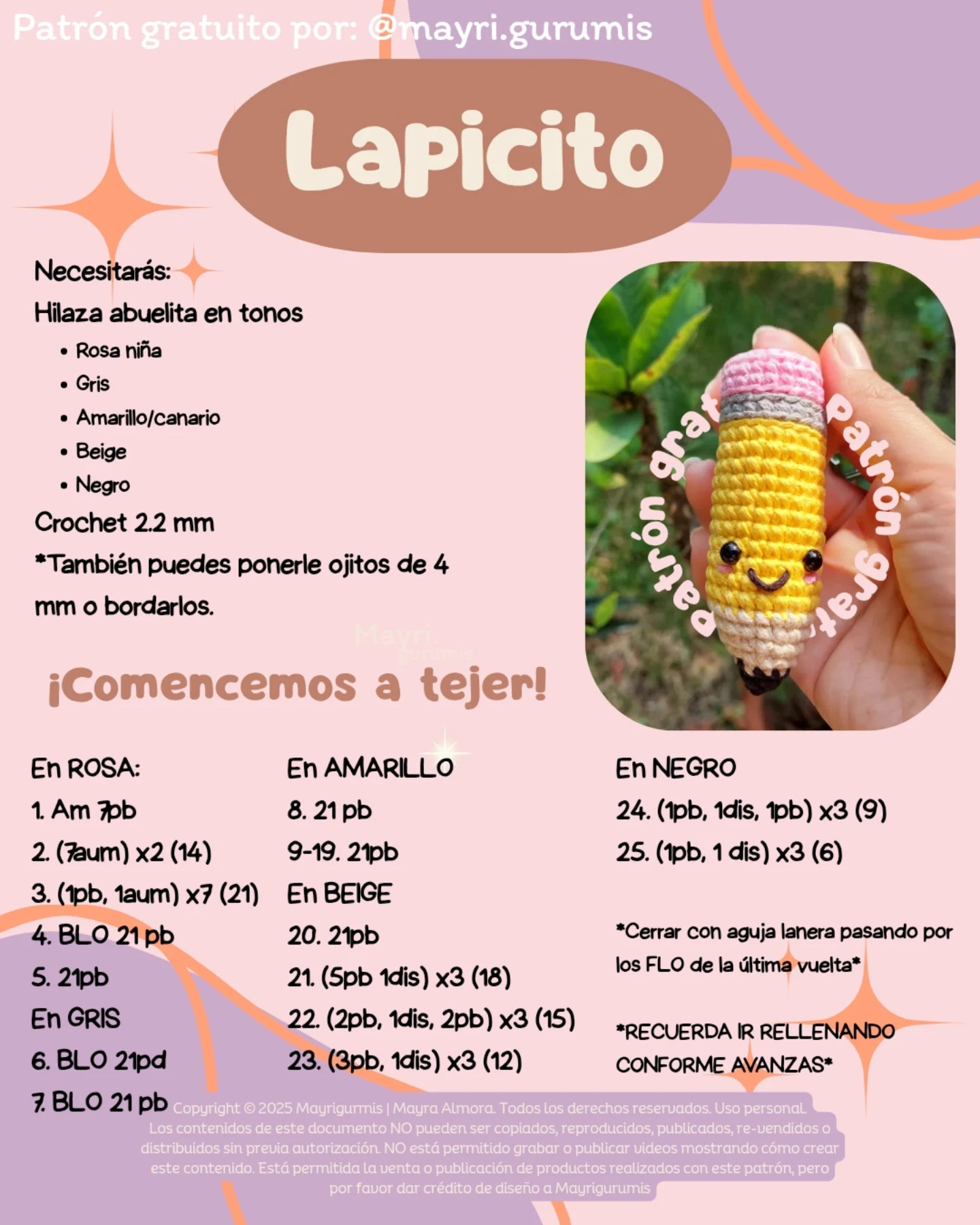 Muneco Minion Bob: Patrón de Ganchillo Gratis