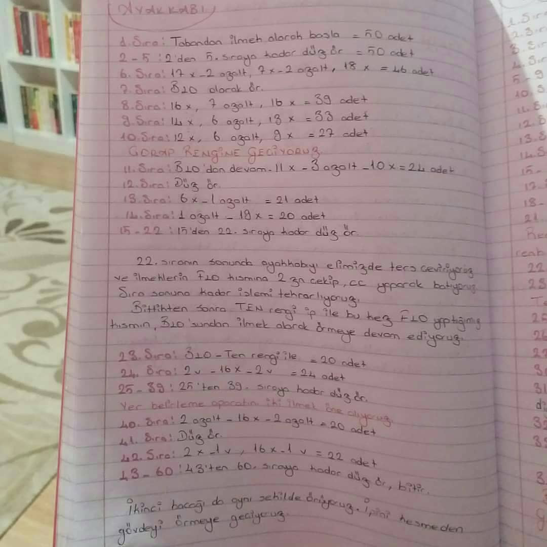 Nani Bebek Tığ İşi Şeması