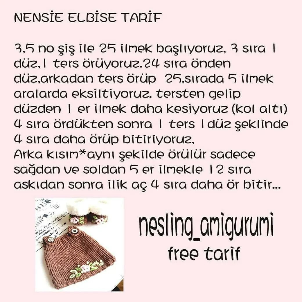 NENŞİE BEBEK VE KIYAFETLERİ ÜCRETSİZ TARİFİ