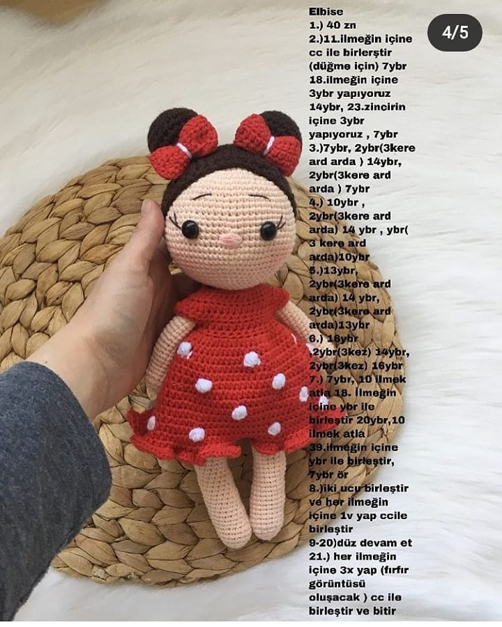Nihal Bebek Örgü Şeması 2. Bölüm