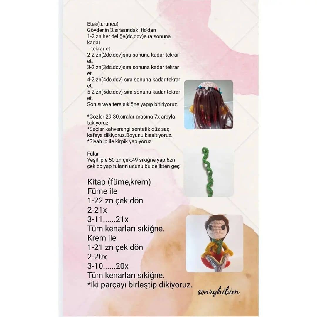 Öğretmenler Günü Ekip Çalışması: Ücretsiz Amigurumi Örnekleri
