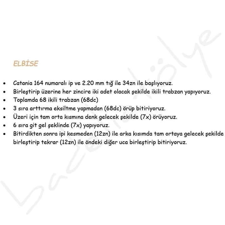Örgü Bebek Şeması: Adım Adım Talimatlar