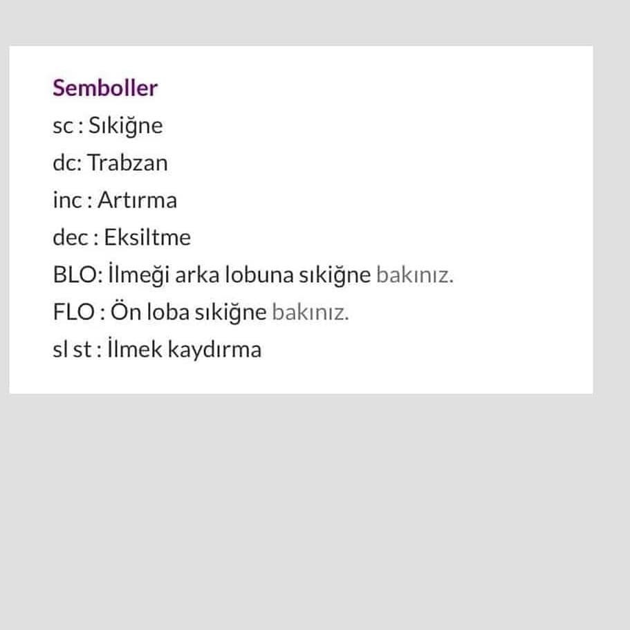 Örgü Bebek Şeması Ama tarif biraz kafamı karıştırdı açıkçası eksik parçalar olursa.