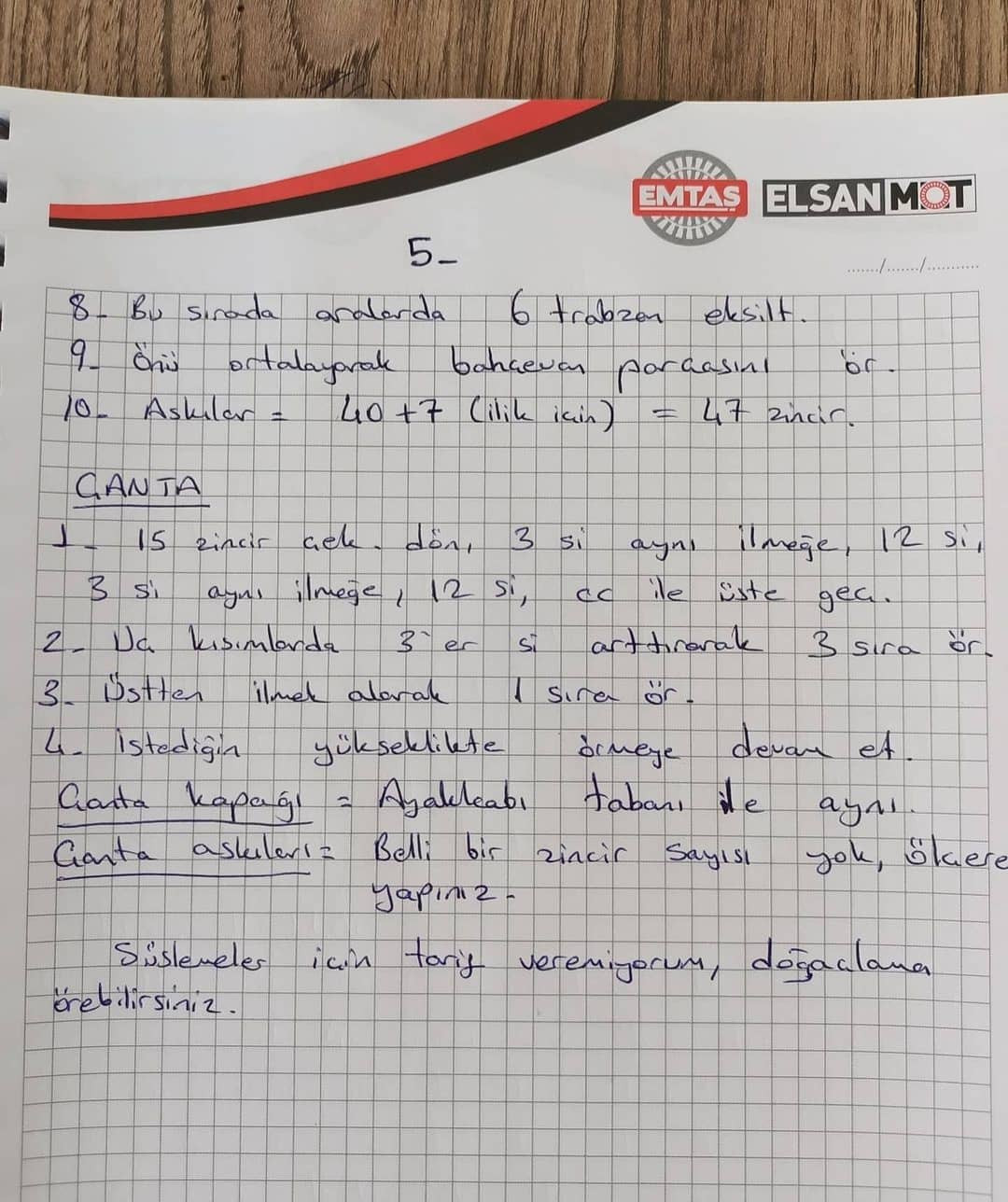 Örgü Bebek Şeması Gününüz güzel geçsin 🙃