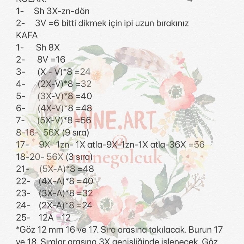 Örgü Bebek Şeması: Sevimli Kızlar