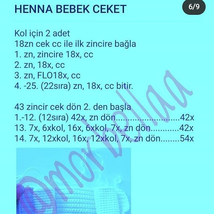 Örgü Bebek Şeması: Şirin Pembe Saçlı Kız