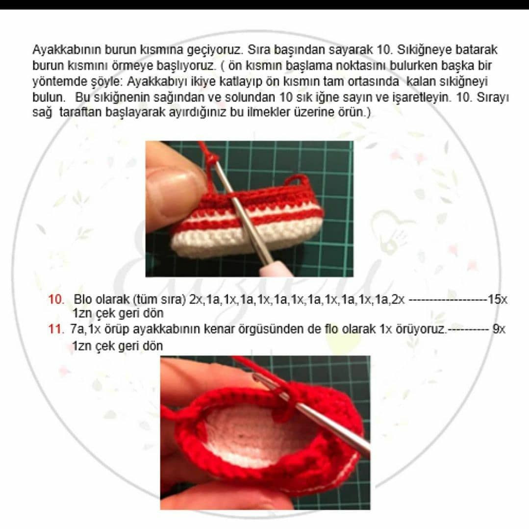 Örgü Cankurtaran Figürü Şeması